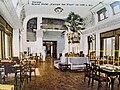 Main hall of the Grand Hotel Campo dei Fiori in 1917