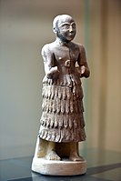 Statuetta maschile, tempio di Sin IX, (museo dell'Iraq)