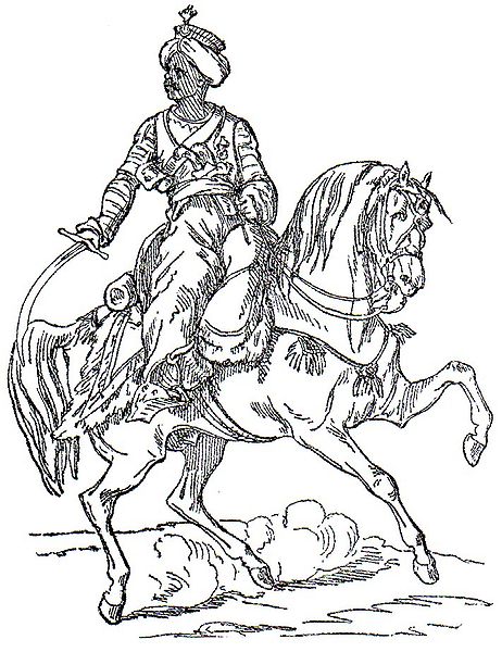 File:Mamelucco a cavallo della Vecchia Guardia Adolphe de Chesnel.jpg