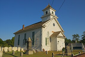 The Manahawkin Baptist Church, built in 1864 Manahawkin Baptist Church.jpg