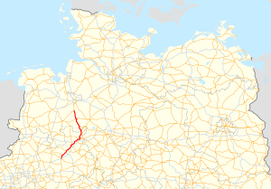 Course of the B 61