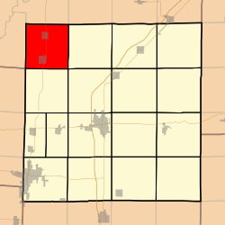 Peta menyoroti Patoka Township, Marion County, Illinois.svg