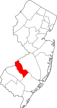 Map of New Jersey highlighting Camden County.svg