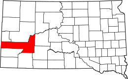 Contea di Pennington – Mappa