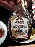Thumbnail for File:Maple syrup bottle Citadellé 20190404 080933.jpg