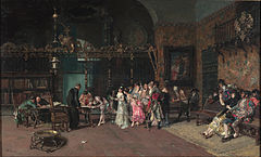 『スペインの結婚式』1870年、カタルーニャ美術館