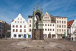 Markt 25, 24, 23, Melanchtondekmal, Lutherstadt Wittenberg 20180812 002