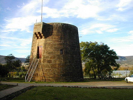 Martello tower at Fort Beaufort