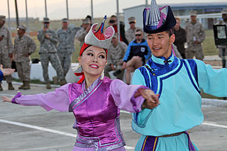 <span class="mw-page-title-main">Mongolian Military Song and Dance Academic Ensemble</span> Mongolian military ensemble