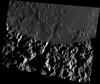 Southern rim of Mendelssohn crater