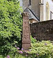* Nomination Shaft of a wayside cross (1833) at St. Martin's church in Merzkirchen, Germany. --Palauenc05 16:42, 21 May 2023 (UTC) * Promotion  Support Good quality. --LexKurochkin 16:48, 21 May 2023 (UTC)