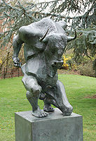 The Arkville Minotaur, Yorkshire Sculpture Park