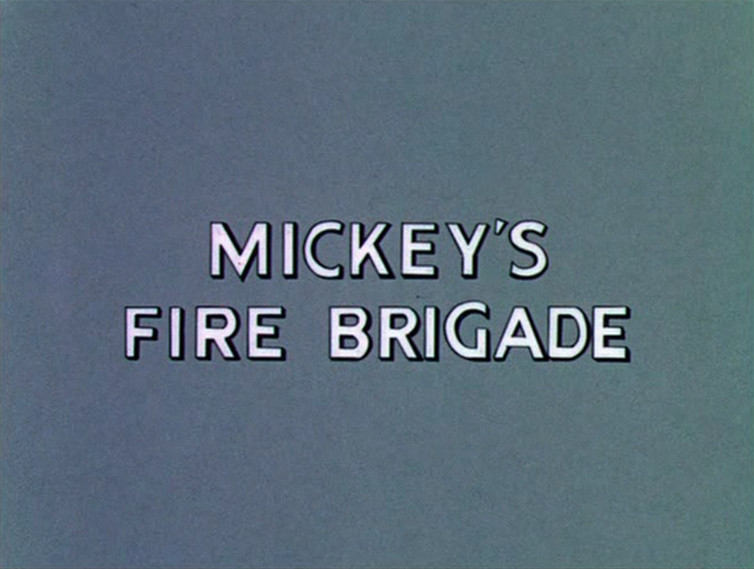 Mickey's Fire Brigade