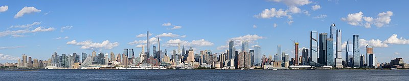 File:Midtown Manhattan from Weehawken September 2021 panorama 1.jpg