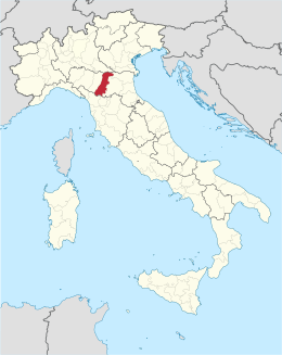 Provincia de Modena - Localizazion