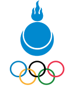 Moğol Ulusal Olimpiyat Komitesi logosu