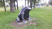 Thumbnail for File:Monster Kikker by Tom Claassen, Westerpark, Nijmegen.jpg