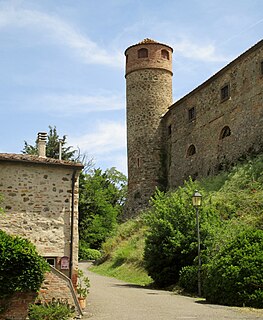 Montegemoli Frazione in Tuscany, Italy