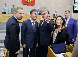 Politician Leonid Slutsky