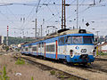 Čeština: Jednotka 451, nádraží Praha-Bubny, Praha English: ČD Class 451, Praha-Bubny train station, Vltavská, Prague