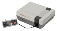 Transparent version of NES console