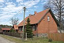 Forester farmstead and district forester's office (Neuglienicke-Ost), consisting of a house, barn, stable and wooden gazebo