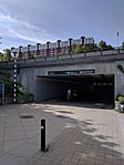 Gångtunnel till stationen