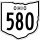 State Route 580 penanda