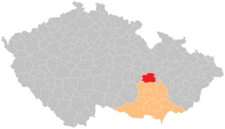 Správní obvod obce s rozšířenou působností Boskovice na mapě