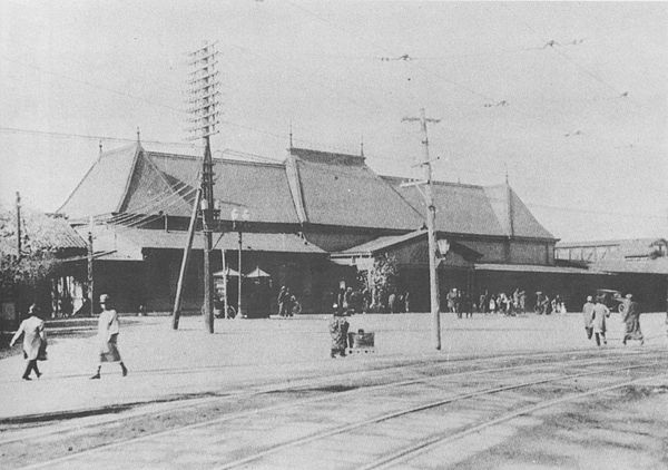 Gifu Station circa 1919