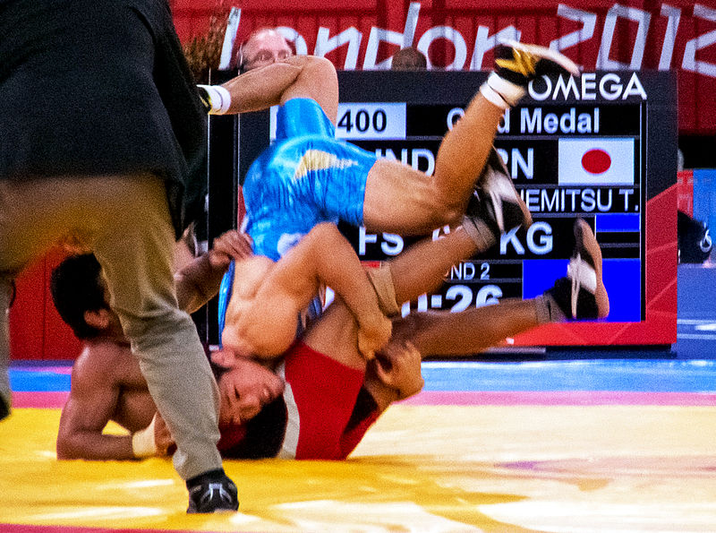 File:Olympic Freestyle Wrestling (66 kg - Gold Medal Match 2).jpg