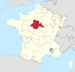 Locatie in Frankrijk