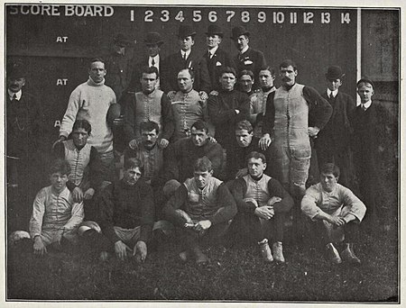 Ottawa Rough Riders in Montreal in 1905.