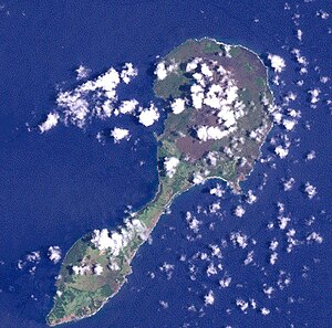 NASA satellite image of Pagan