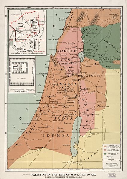 Image: Palestine in the time of Jesus