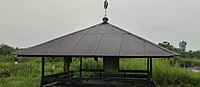 Banjar: Kubah makam Pangeran Mahmud di Alalak, Barito Kuala, Kalimantan Selatan. Bahasa Indonesia: Pusara dari Pangeran Mahmud di Alalak, Barito Kuala, Kalimantan Selatan. English: Tomb of Prince Mahmud in Alalak subdistrict, Barito Kuala Regency, South Kalimantan.