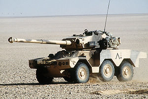 French ERC-90 Sagaie during the Second Gulf War