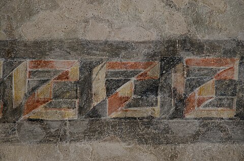 Detail of a romanesque frieze, 7th century
