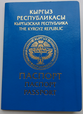 <span class="mw-page-title-main">Kyrgyzstani passport</span> Passport issued to Kyrgyz nationals