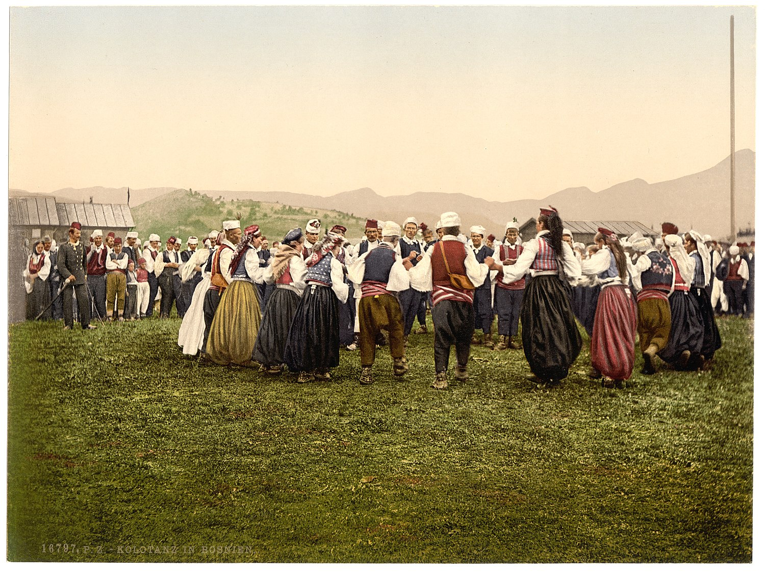 Peasants dancing, Bosnia, Austro-Hungary-LCCN2002710708.jpg