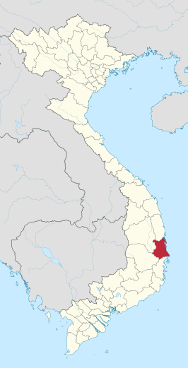 Kaart van Phu Yen