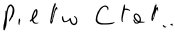 Pietro Citati signature.svg