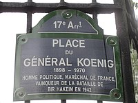 Place du Général Koenig plaque.jpg