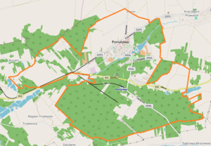 300px poniatowa location map