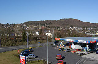 Pontardawe town in Neath Port Talbot, Wales