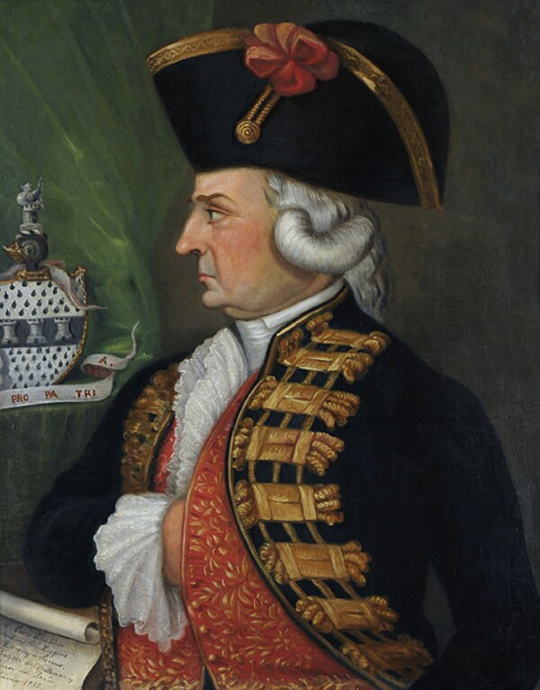 Gen. Ambrosio O'Higgins, founder and Marquis of Osorno