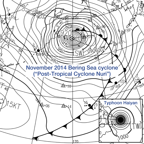File:Post-Tropical Cyclone Nuri and Typhoon Haiyan surface analysis.png