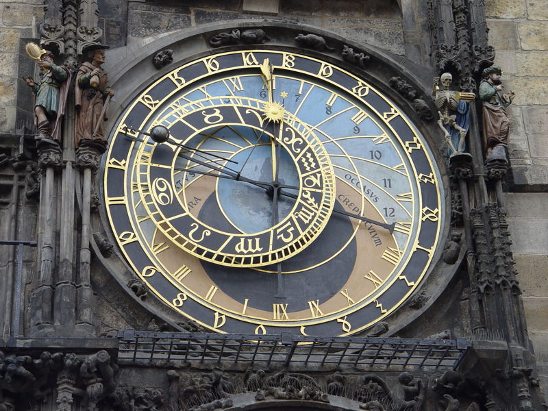 File:Prague - Astronomical Clock Detail 1.JPG