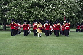 The band in the Garden at Buckingham Palace in 2019. President Trump and First Lady Melania Trump's Trip to the United Kingdom (47995721161).jpg