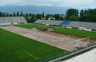 <span class="mw-page-title-main">City Stadium SRC Slavija</span> Stadium in Bosnia and Herzegovina